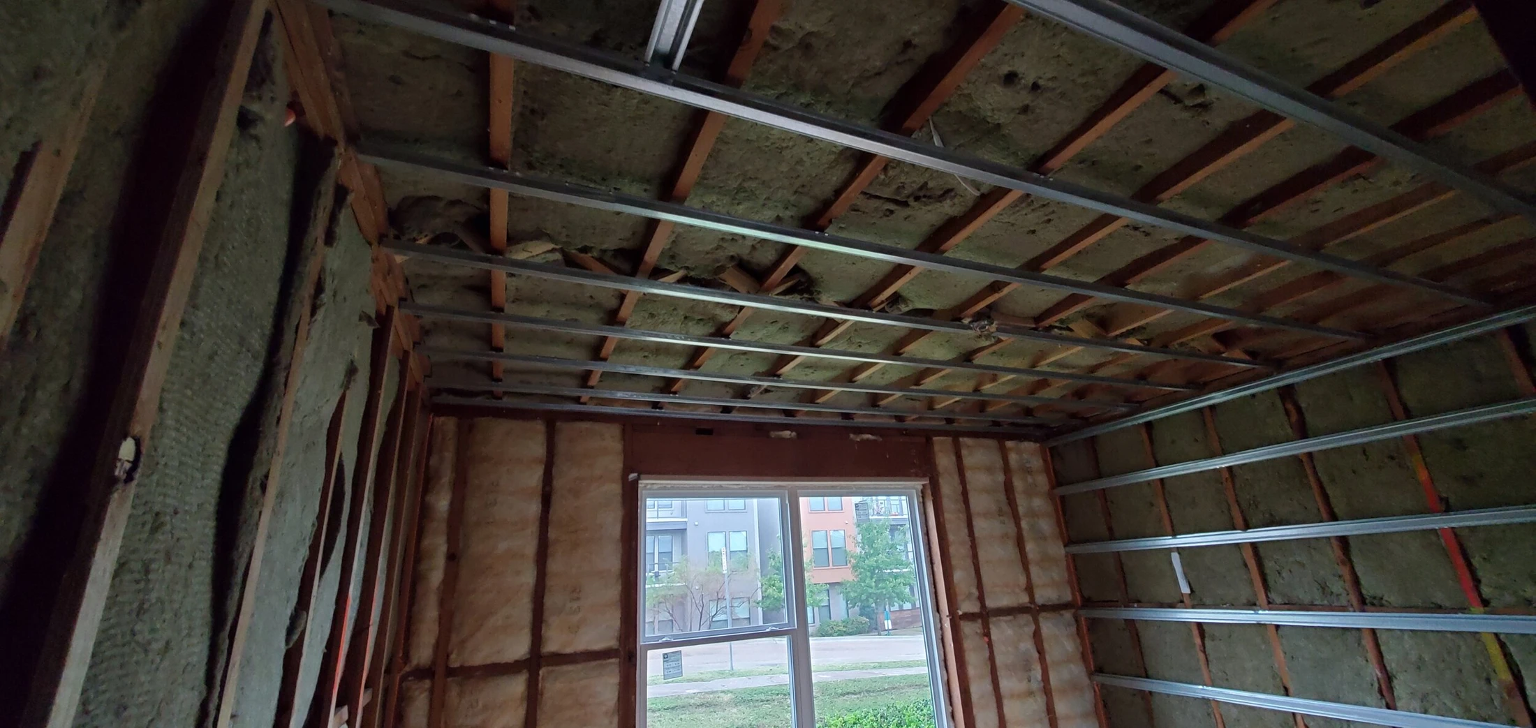 Interior construction · Framing and insulation